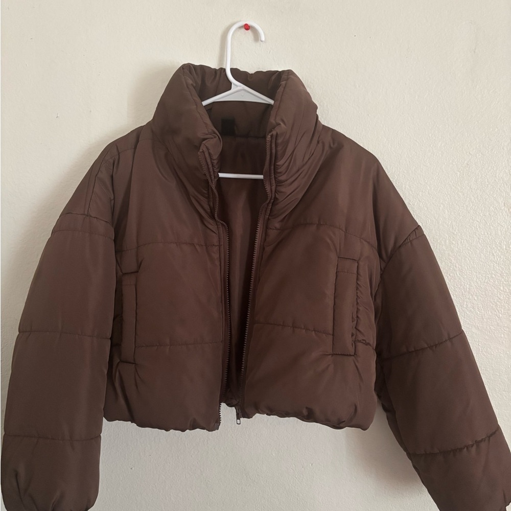 Brown Puffer Jacket